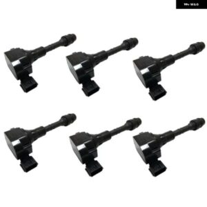 1/6X イグニッション コイル 日産 350Z 2003-2006 インフィニティ FX35 2003-2008 G35 M35 3.5L 22448-AL61C 22448-AL610