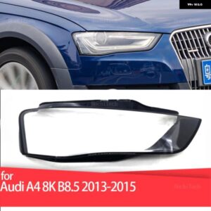 ヘッドライト ランプシェード クリア ヘッドライト レンズ ヘッドランプ ハウジング カバー レンズ ライト アウディ A4 8K B8.5 2013 2014 2015