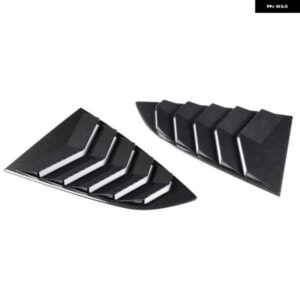 車用リアトライアングル ブラインド フロントガラス サンシェード スバル BRZ トヨタ 86 2022+ カー トリム アクセサリー カーボンパターン