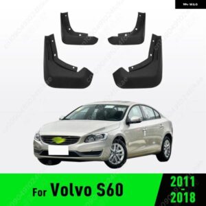 ボルボ S60 2011-2019 2012 - 18 フェンダー マッドガード ガード スプラッシュ カーアクセサリー