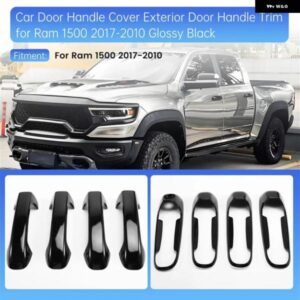 ドアハンドル カバー 外装 ドアハンドル トリム ダッジ ラム 1500 2017-2010