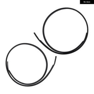 ウィンドウモールディング トリム ウェザーストリップシールベルト ホンダ CR-V 2007-2010 2011 111.2CM ゴム製アルミ製外側ウェザーストリップ