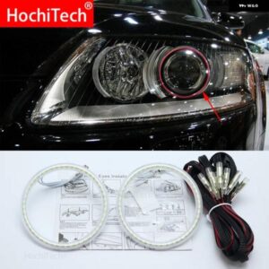 アウディ A6 S6 RS6 2005 2006 2007 2008 SMD LED エンジェルアイキット 超高輝度ライト DRL デイタイム ランニングライト