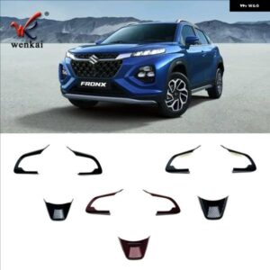 2025年式 スズキ フロンクス ステアリングホイール トリム 内装 クロームアクセサリー