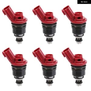 6個 燃料 インジェクター ノズル 16600-96E01 日産 アルティマ セントラ マキシマ インフィニティ Q45 J30 G20 1991-2001