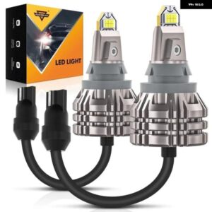 912 921 T15 W16W 汎用 LED リバース バックアップ ライト バルブ 44W 6000LM CAN-BUS 6500K ホワイトライト B2シリーズ