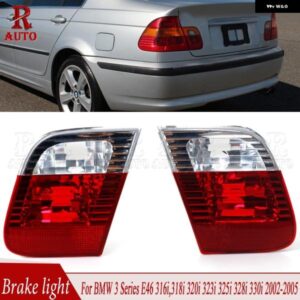 テールライト アセンブリ インナー BMW 3シリーズE46 316I 318I 320I 323I 325I 328I 330I 2002-2005リア ブレーキライト ウィンカーライト