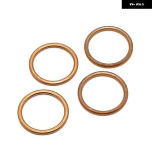 マフラーガスケット 4個 ホンダ CB700 CB750 CB900 CB1000C CB1100F ガスケット 交換部品 18291-MM5-860 18291-254-000