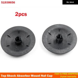 フロントショック アブソーバー トップサスペンションストラット マウント ナットカバー キャップ1組 51938656 フォード KA フィアット 500 2008-2016