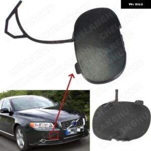 フロント バンパー トレーラーカバー ボルボ S80 2007-11 牽引アイカバー フックキャップ カーアクセサリー 39870061