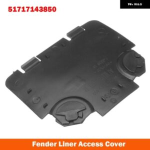 フロント右/左ホイールフェンダーライナーアーチ ヘッドライト バルブ アクセス パネル カバー BMW E82 E88 E90 E91 325I 51717143850 51717143849
