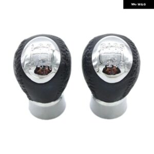 マツダ3 BK 2003-09 カー スタイリング 5/6速カーギアスティックレベル シフト ノブレザーカバー