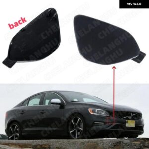 フロント バンパー トレーラーカバー ボルボ S60 2014-16 牽引アイカバー フックキャップ 自動車アクセサリー 39820294