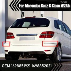 メルセデス ベンツ B クラス W245 リア バンパー クロームストリップ OEM 1698851921 1698852021