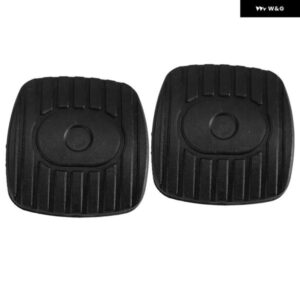 ブレーキ クラッチ ペダル パッド ゴム カバー 2個 ブラック ゴム 日産 ノート キューブ ティーダ マイクラ NV200 2009 2010