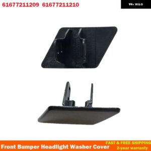 フロント バンパー ヘッドライト ウォッシャーノズル カバー キャップ 未塗装 L+R BMW E90 E91 320I 325I 330I 328I 61677211209 61677211210