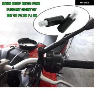 ペアミラー ライザーエクステンダー パッド 40MM ヤマハ MT09 FZ09 FJ09 MT10 MT07 FJ FZ 10 07トレーサーネイク