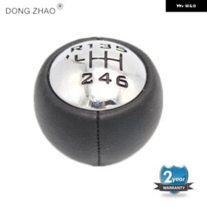 プジョー 5008 2009-16 カー スタイリング 6速カーギアスティックレベル シフト ノブレザーカバー