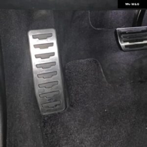 レンジローバー イヴォーク 2012-2019 ステンレス カー フットレスト ペダル パッド カバー アクセサリー