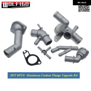 車用アルミクーラントフランジ アップグレード キット VW ゴルフ MK4 アウディ TT 2000-2002 06A121133J ジェッタ GTI 1.8T 2000-2005 1J0121087E