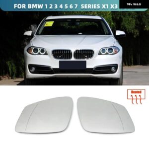 左右サイドヒーター付きドアミラー ガラス広角バックミラー BMW E84 F48 F20 F21 F40 F22 F23 F30 F31 F34 F10 F07