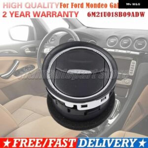 円形計器 パネル エアベント グリル フォード モンデオギャラクシーS-MAX 6M21U018B09ADW ダッシュボード エアベント エア アウトレット グリル