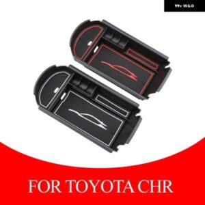 車用 アームレスト 収納 ボックス センター コンソール オーガナイザー 収納 整理 収納 ホルダー トレイ トヨタ CHR C-HR 2016-2020 アクセサリー