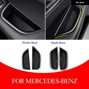 車用 オーガナイザー ドアハンドル 収納 ボックス コンテナトレイ メルセデスベンツ CLA C117 GLA X156 A クラス W176 2013-16 アクセサリー