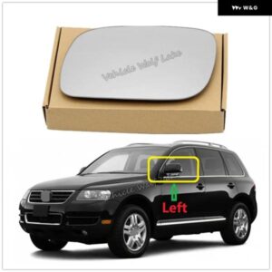 左側ヒーター付きミラー ガラス VW TOUAREG 2002 - 07 カー スタイリング リアミラー ヒーター付きミラー ガラス
