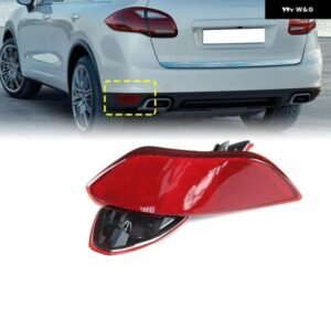 車用リア バンパー ライトカバー テール フォグランプ リフレクター ポルシェ カイエン 2011- 2014 95863110500 95863110600 リアシグナルランプ
