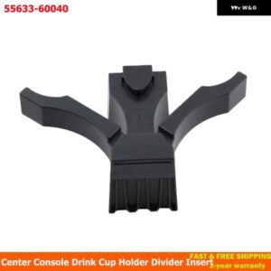 車用センター コンソール ウォーターカップ ホルダー ドリンク スタンド インサート仕切りボード トヨタ ランドクルーザー 200 2008-2019 プラド 120