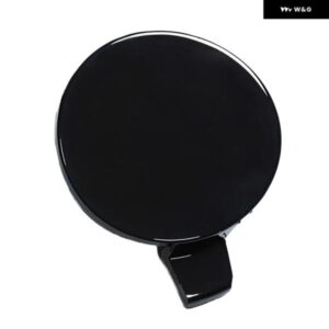 光沢 黒 プラスチック車フロント バンパー 牽引フックアイカバー キャップ TESLA モデル3 2017-2021 - 23 1460701-00-B 1084173-00-E