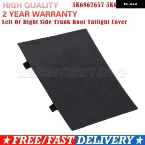 左 右側 トランク ブート テールライト カバー VW ゴルフ 6 5K6 867 657 82V 5K6867657 5K6867658