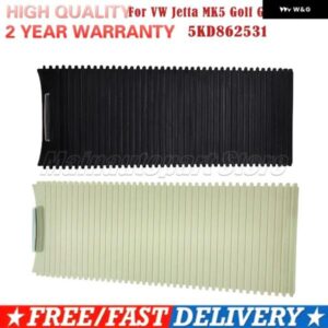 車用 アームレスト センターシャッター飲料カップ ホルダー カーテンカバー VW ジェッタ MK5 ゴルフ GTI MK6 EOS シロッコ ブラック/ベージュ 5KD862531