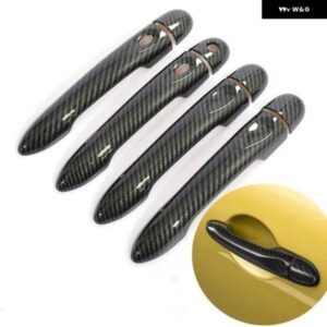 ルノー メガーヌ 3 MK3 III 2008 - 14 2016 カーボン カー ドアハンドル カバー トリム スタイリング アクセサリー