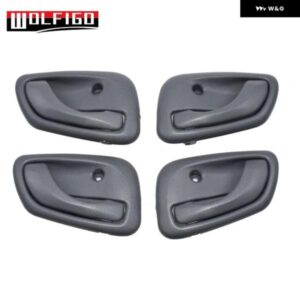 車内 ドアハンドル 左 右 フロント 1999 2002001 - 04 シボレー トラッカー ダークグレー色