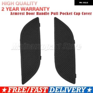 車用ブラックプルポケットキャップ インナー ドアハンドル アームレスト カバー ホンダ CR-V 2012 - 16 83506-T0A-A01ZA 2個
