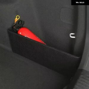 車 トランク デフレクターパーティションサイド 収納 ボックス フォルクスワーゲン VW ID3 ID 3 E11 2019-2025カーアクセサリー