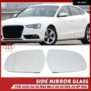 左右ウィングミラー ガラスヒーター付き 運転席側 助手席側 アウディ A4 S4 RS4 B8.5 A5 S5 RS5 B8.5 10-16 A3 8P RS3
