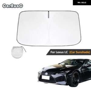 レクサス LC 2016-2024 車用サンシェード サンシェード フロントリア ウィンドウフィルム フロントガラス バイザー カバー UVカット リフレクター