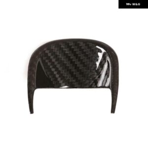 車内 ダッシュボード 時計 装飾 フレーム カーボンカスタム ステッカー マセラティギブリ2014-2021