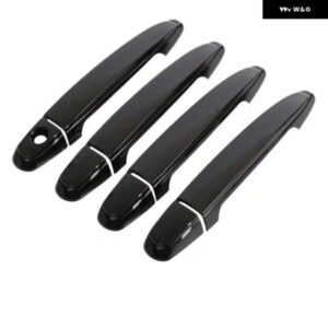 レクサス RX XU30 30 2004~2009 RX300 RX330 RX350 RX400H ブラックカーボンクローム ドアハンドル カバー トリム スタイリング アクセサリー