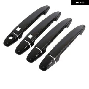 レクサス LS XF30 430 2001-2006 光沢ブラックカーボンクローム ドアハンドル カバー トリム スタイリング アクセサリー ステッカー