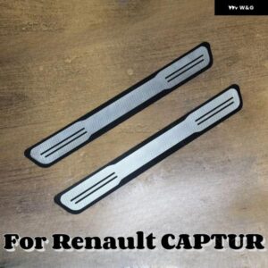 ルノー キャプチャー KAPTUR 2013-2021 ステンレス カーウェルカムペダル スレッショルドガードプレート カー スタイリング