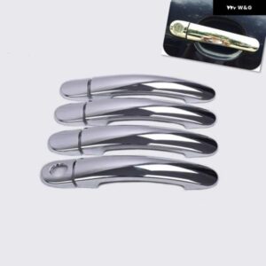 車 ドアハンドル カバー トリム オーバーレイ VW PASSAT B5 B5.5 1998 - 05 VW POLO 2003 - 2009