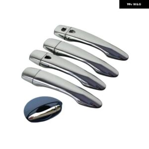 ルノー カジャール 日産 パルサー C13 日産 マキシマ A3 産 ムラーノ Z52 2015 - 18 クローム ドアハンドル カバー ステッカー