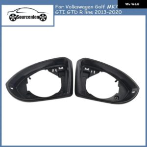 車サイドミラー ハウジング フレーム フォルクスワーゲン ゴルフ MK7 ゴルフ 7 7.5 GTI GTD Rライン2013-2020 5G0857602A 5G0857601A