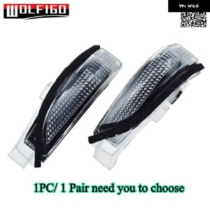 左/右ウィングミラー インジケーター レンズ トヨタ COROLLA 2013-2018 AURIS 2012-2019 C-HR 2016-2020 81731-02120 81741-02040