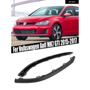車用フロント バンパー リップ ロアスポイラー エア ディフレクター バランス トリム フォルクスワーゲン VW ゴルフ MK7 GTI 2015 2016 2017 5GG8059039B9
