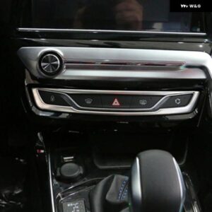 車用 セントラ ル コントロール スパンコール ステッカー パネル カバー ダブルフラッシュ トリム プジョー 308 308S 2016-2019 アクセサリー